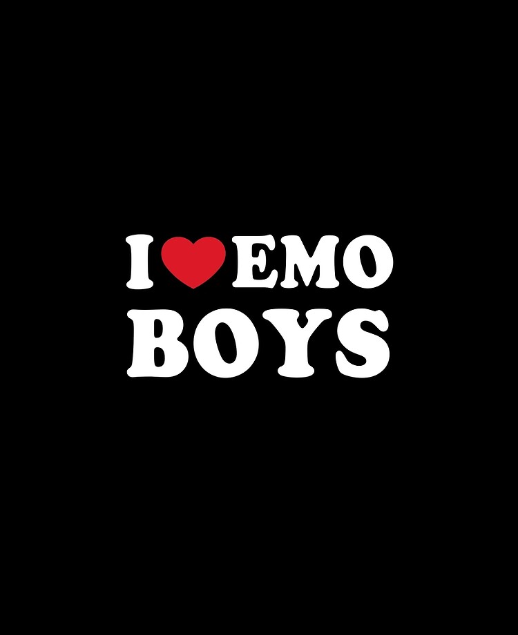 I Love Emo Boys  Poster for Sale by suns8