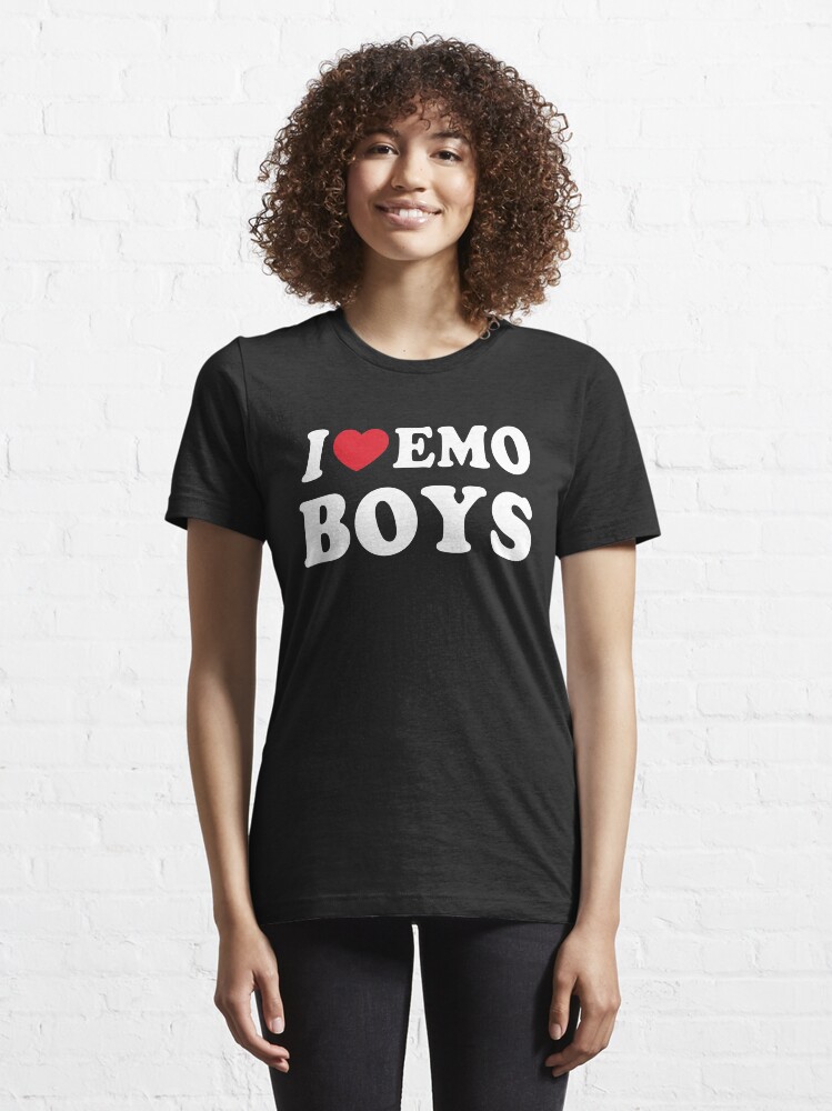 I Love Emo Boys  Essential T-Shirt for Sale by suns8