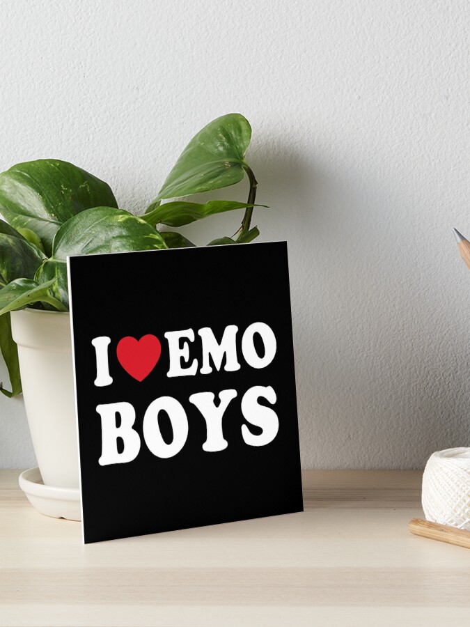I Love Emo Boys  Pin for Sale by suns8