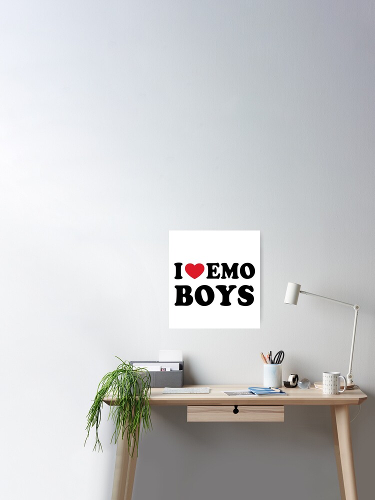I Love Emo Boys  Pin for Sale by suns8