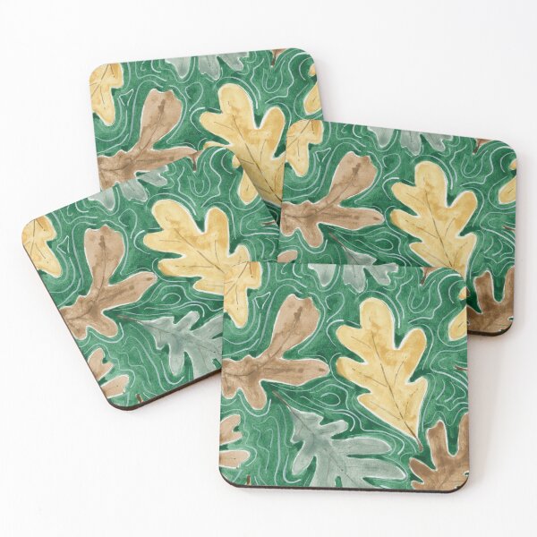 Item preview, Oak Leaf pattern designed and sold by graphiteme.
