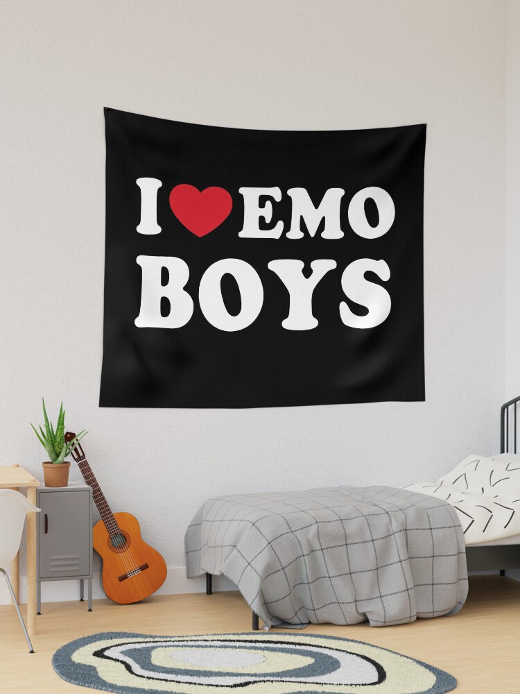 I Love Emo Boys  Essential T-Shirt for Sale by suns8