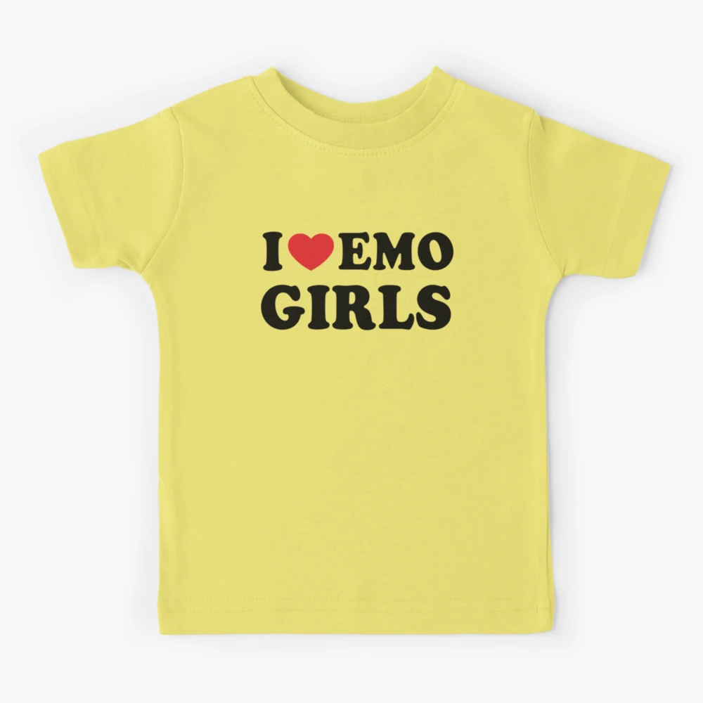  I Love Emo Girls T-Shirt : Clothing, Shoes & Jewelry