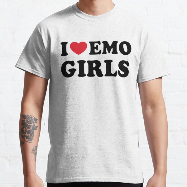 I Love Emo Girls Essential T-Shirt for Sale by atoprac59