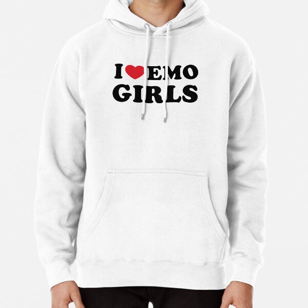 I Love Emo Girls Gifts  Kids Pullover Hoodie for Sale by suns8