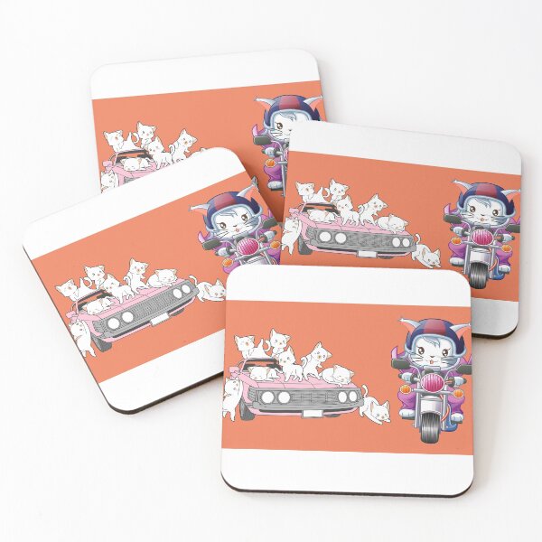 Item preview, cat driving a car designed and sold by marwan elsaeed.