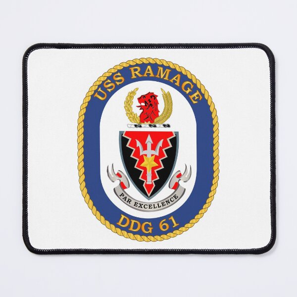 Item preview, Navy - USS Ramage (DDG-61) wo Txt designed and sold by Military Insignia Products.