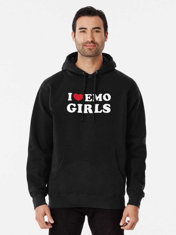 I Love Emo Girls Gifts  Kids Pullover Hoodie for Sale by suns8