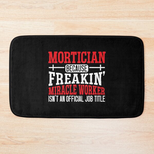 Item preview, Mortician Funeral Worker Last Responder Orbituary Funeral designed and sold by LemmikkiBadley.