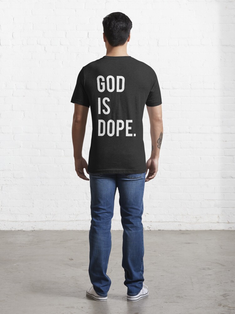 god is dope red shirt