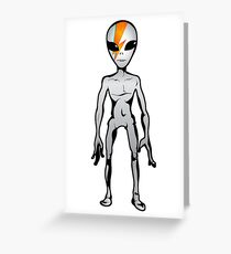Alien Sane 2 Greeting Card