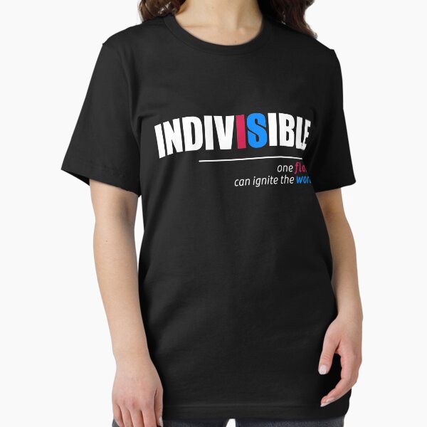 Item preview, Indivisible T-Shirt: One Flame Can Ignite the World designed and sold by BootsBoots.