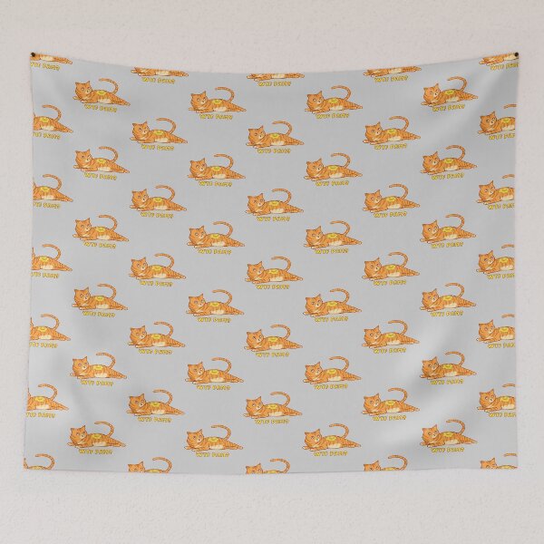 Item preview, WTF PAM Jorts Did Nothing Wrong - orange cat with butter   designed and sold by SNKRFREAK.