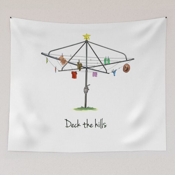 Item preview, DECK THE HILLS - LAUNDRY EDITION designed and sold by JulieSuzanne1.