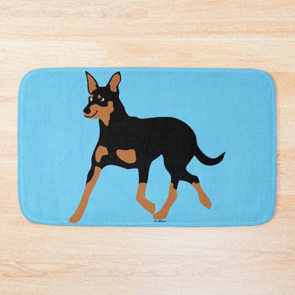 Item preview, Cute Cartoon Australian Kelpie Trotting designed and sold by dogplay.
