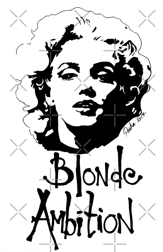 649px x 1000px - Marilyn Monroe by Pasha du Valentine for Goddamn Media\