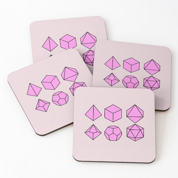 Item preview, Pastel pink dice designed and sold by Halyn-Marie.