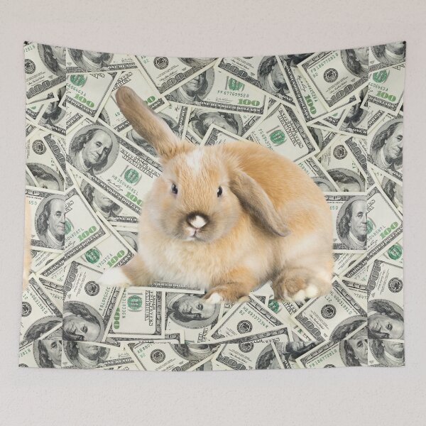 Item preview,  Rich Cute Bunny Rabbit designed and sold by silviaol.