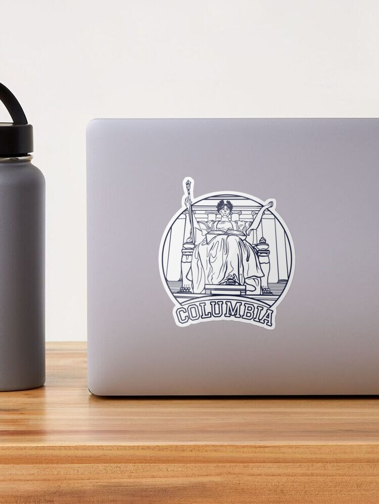Columbia University Sticker for Sale by cristaef99