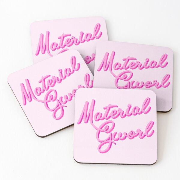 Item preview, TikTok meme Material Gworl 3D text designed and sold by Sophisoap.