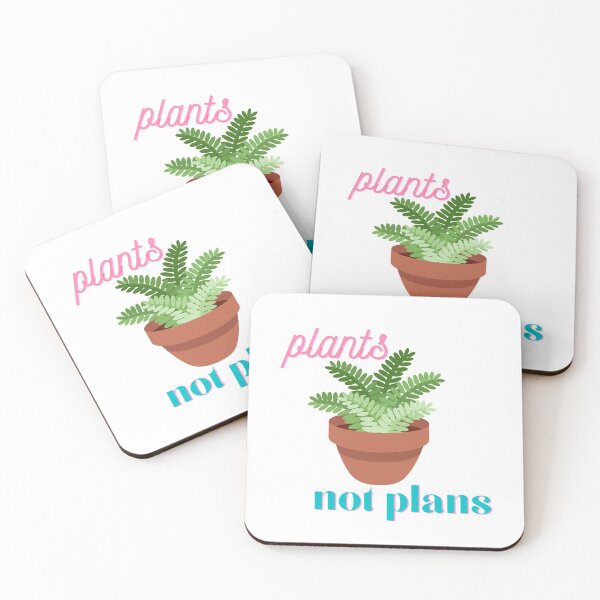 Item preview, plants not plans plant lover introvert designed and sold by TheWaterBirds.