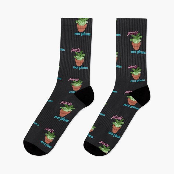 Item preview, plants not plans plant lover introvert designed and sold by TheWaterBirds.