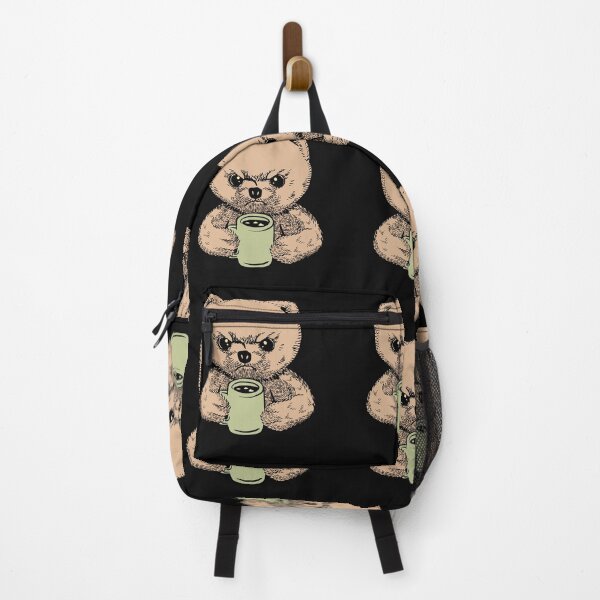 Item preview, Coffee Drinking Angry Pomeranian designed and sold by Rockopolys.
