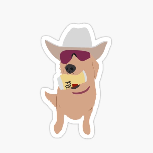 Vista previa del artículo con la obra «mejor amiga de las chicas», diseñado y vendido por Cowpoke Creative.