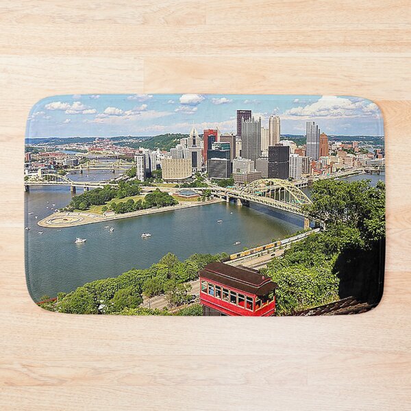 Item preview, Duquesne Inclinator, Pittsburgh skyline, Three rivers, City of Bridges,Steel City, Pittsburgh PA,  designed and sold by Nostrathomas66.