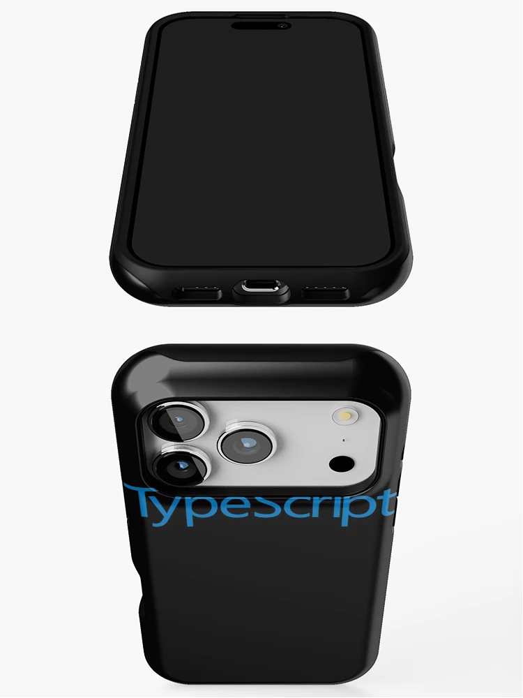 Thumbnail 3 of 4, iPhone Case, TypeScript For Fans designed and sold by BrigitDeckow.