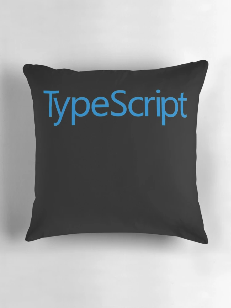 Thumbnail 3 of 4, Pillow, TypeScript For Fans designed and sold by BrigitDeckow.
