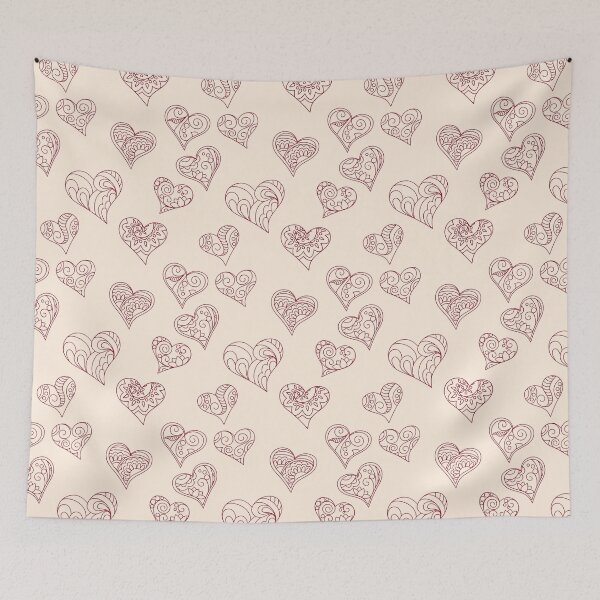 Item preview, zen pattern with heart designed and sold by AlinNova.