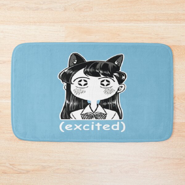 Item preview, Anime Manga Excited Komi San Cat Meme    designed and sold by shopyureis.