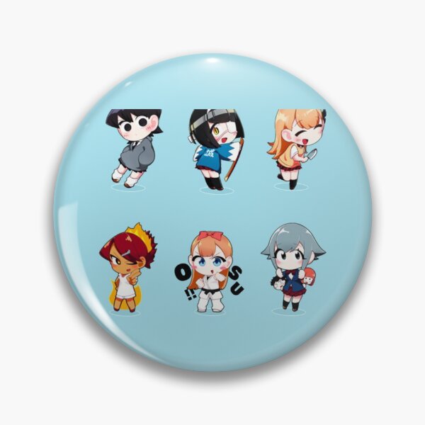 Item preview, chibi komi cant communicate    designed and sold by shopyureis.