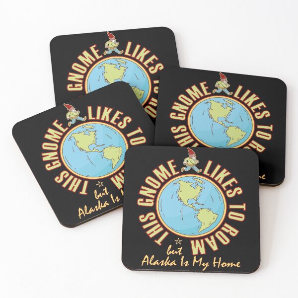 Item preview, Alaska Traveler Gnome Likes to Roam designed and sold by artfulnotebook.