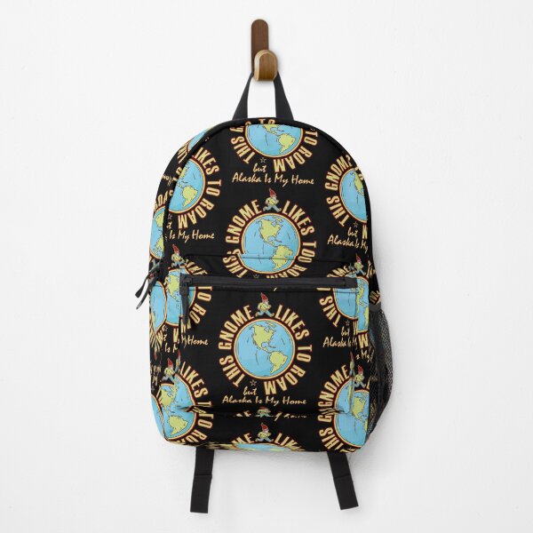 Item preview, Alaska Traveler Gnome Likes to Roam designed and sold by artfulnotebook.