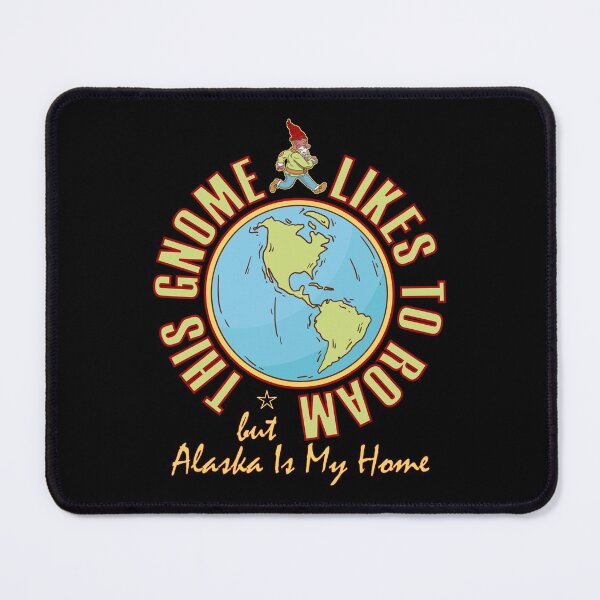 Item preview, Alaska Traveler Gnome Likes to Roam designed and sold by artfulnotebook.