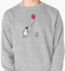 Penguins with Red Balloon Pullover
