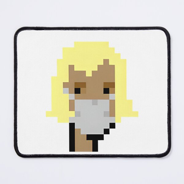 Item preview, CryptoPunk #596 Facial mask Virus COVID-19 NFT female designed and sold by PetTotem.