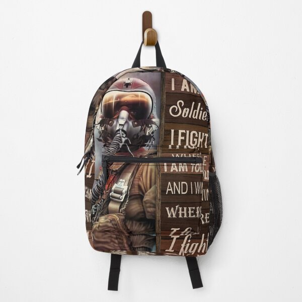 Item preview, Fight Airplane I am A soldier i fight where i am told and i win where i fight designed and sold by SimonsonNuala.