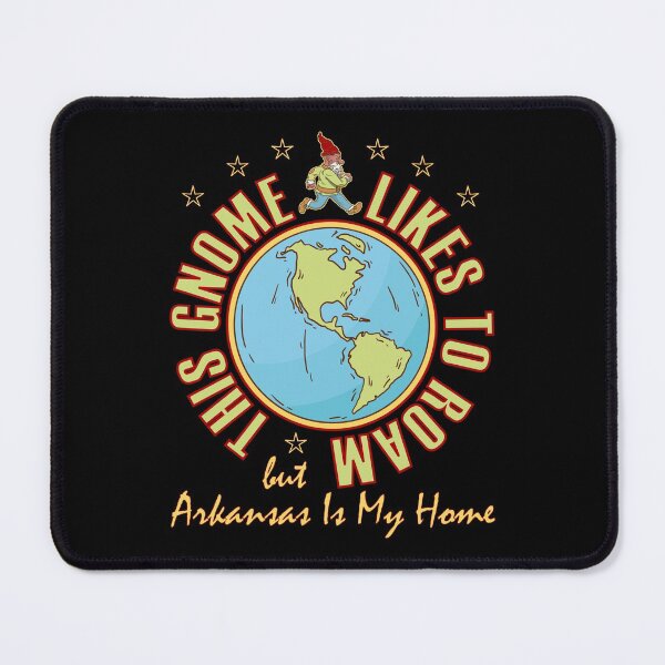 Item preview, Arkansas Traveler Gnome Likes to Roam designed and sold by artfulnotebook.