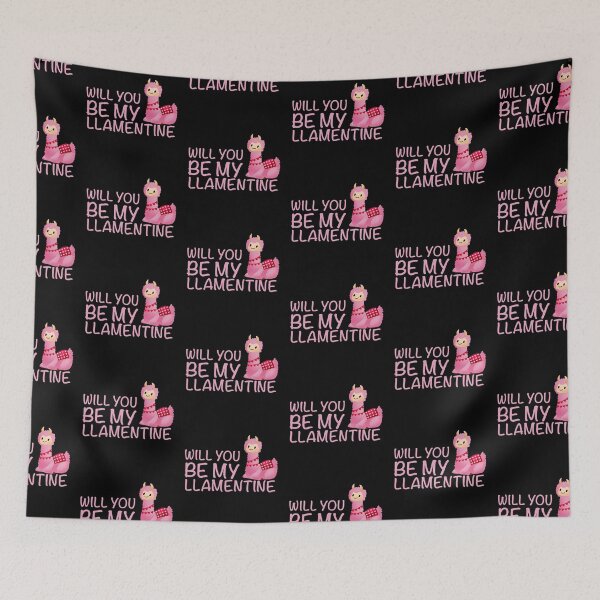 Item preview, Cute Valentines Day Llama - Will You Be My Llamentine designed and sold by NadyaCC.