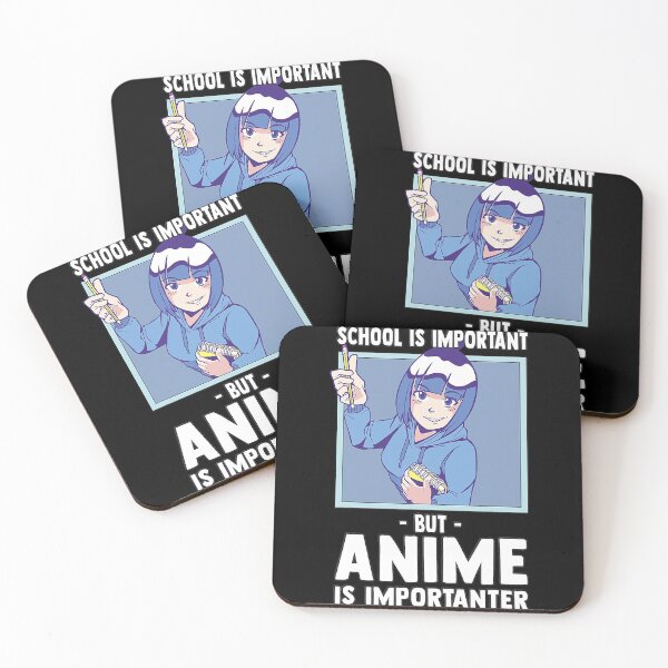 Item preview, School Is Important Anime Is Importanter - Funny Otaku  designed and sold by JeffreyShultz.