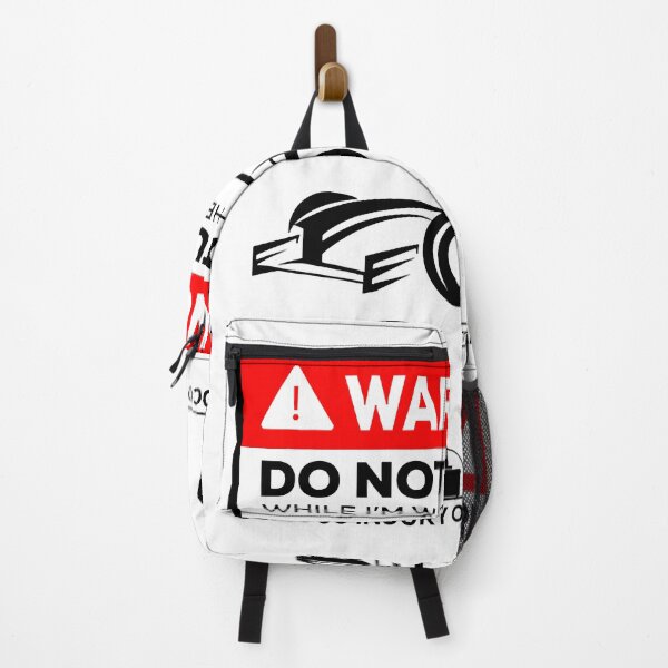 Item preview, Warning while I&x27;m watching f1 Essential T-Shirt.png designed and sold by devinsteven.