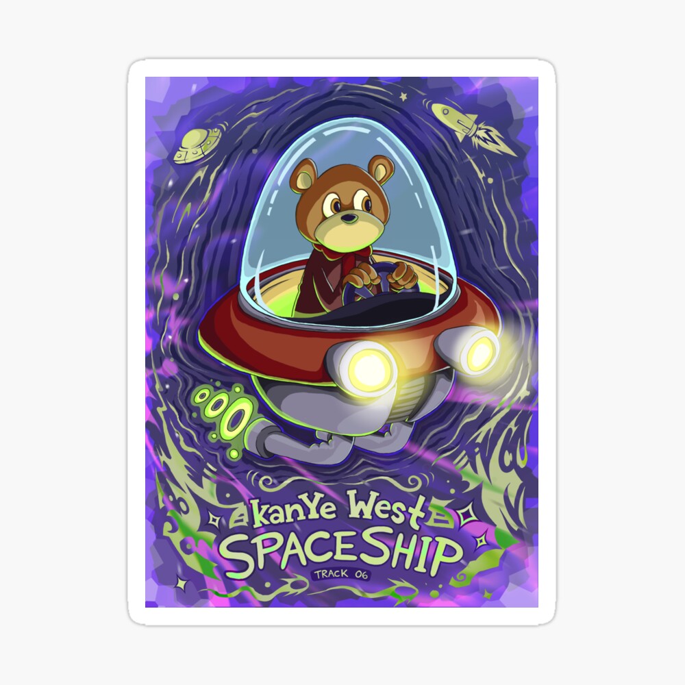 Kanye West Dropout Bear Spaceship Kanye West Dropout Bear Spaceship
