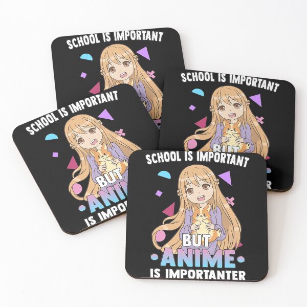 Item preview, School Is Important Anime Is Importanter - Funny Otaku designed and sold by JeffreyShultz.