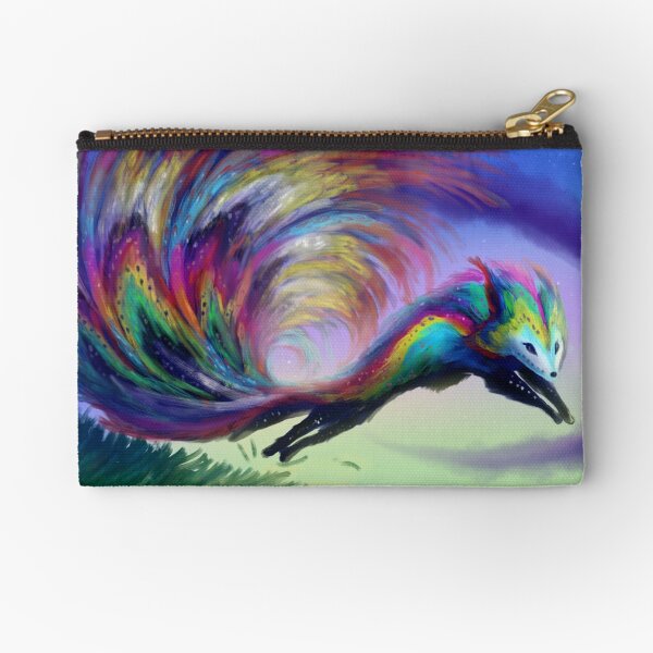 Peafox Zipper Pouch