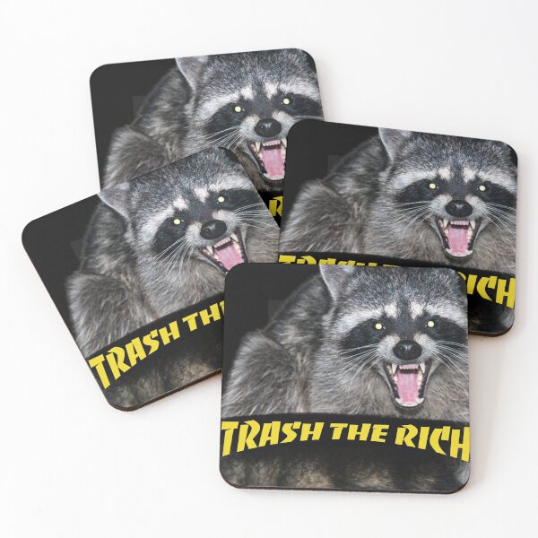 Item preview, Trash the Rich (Raccoon) designed and sold by StabbyCat.