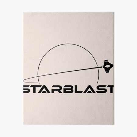 Starblast Poster Art Board Print for Sale by neuronality