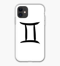 Gemini - Black iPhone Case